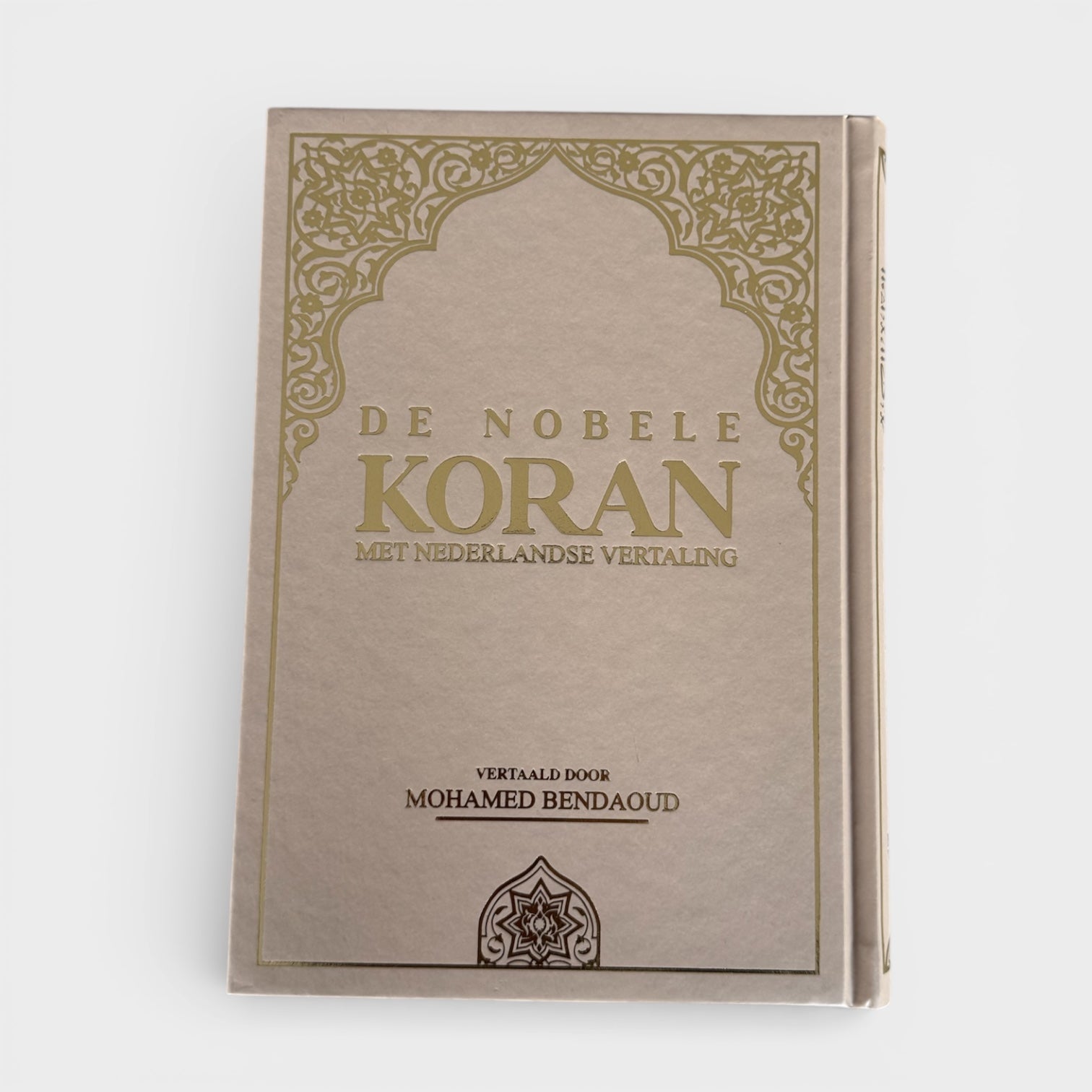 De Nobele Koran met Nederlandse vertaling | Beige