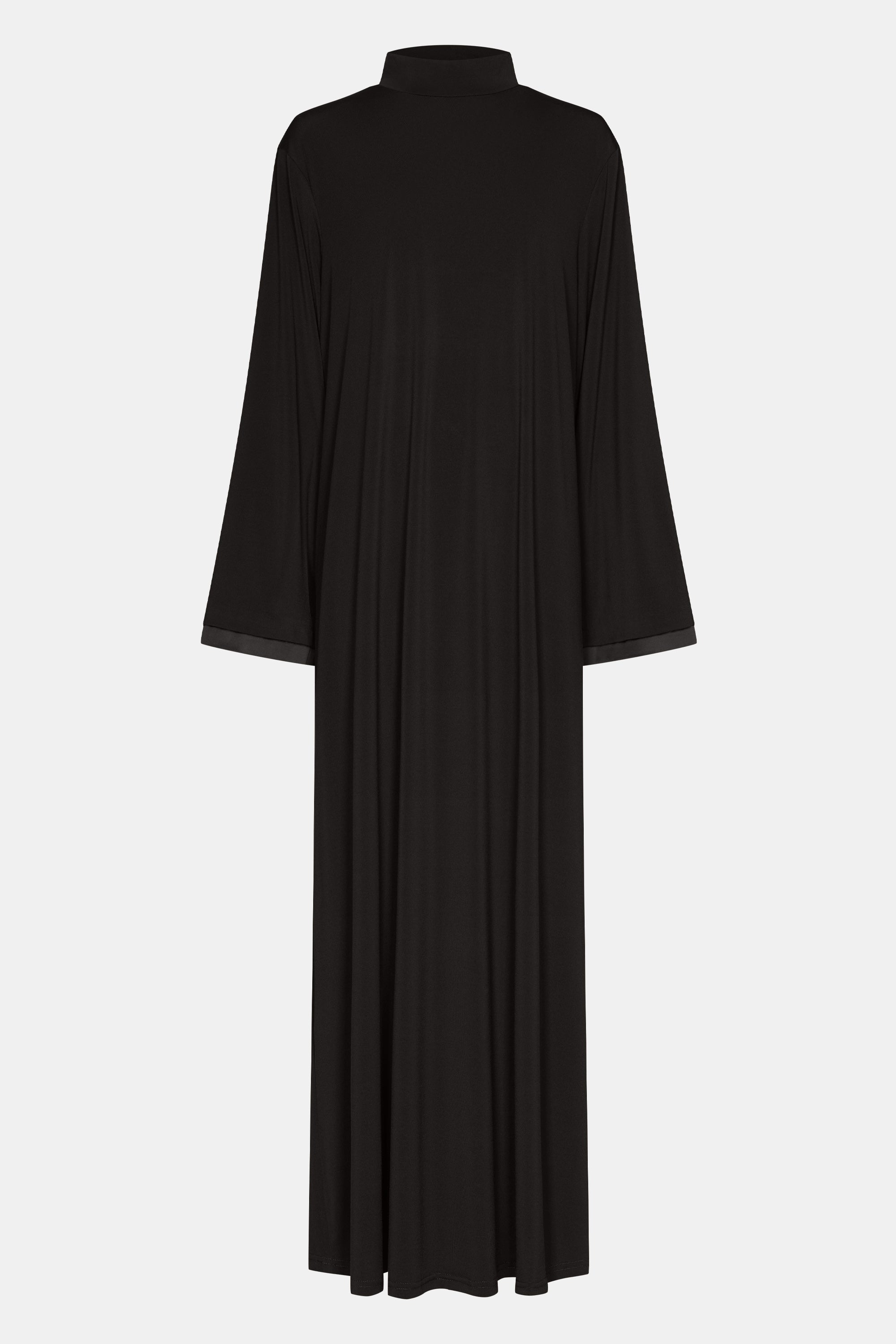 Jersey abaya- en khimaarset | Zwart