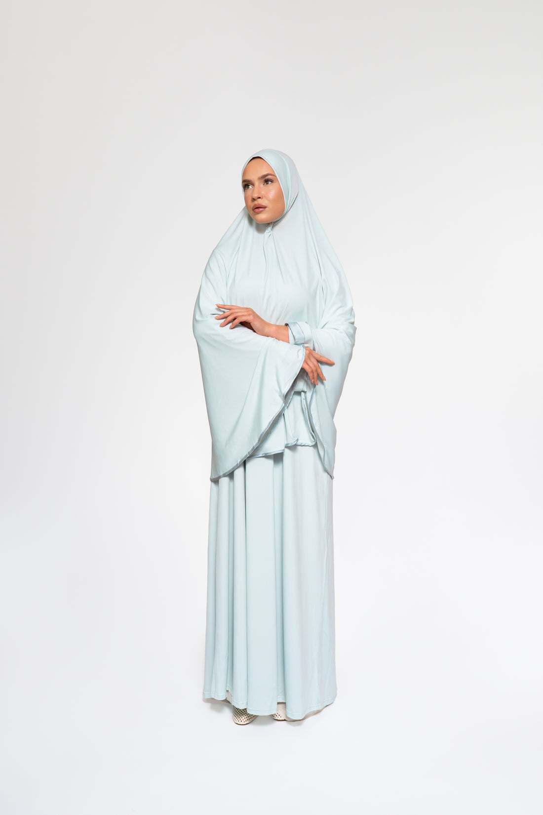 Jersey abaya- en khimaarset | Mint