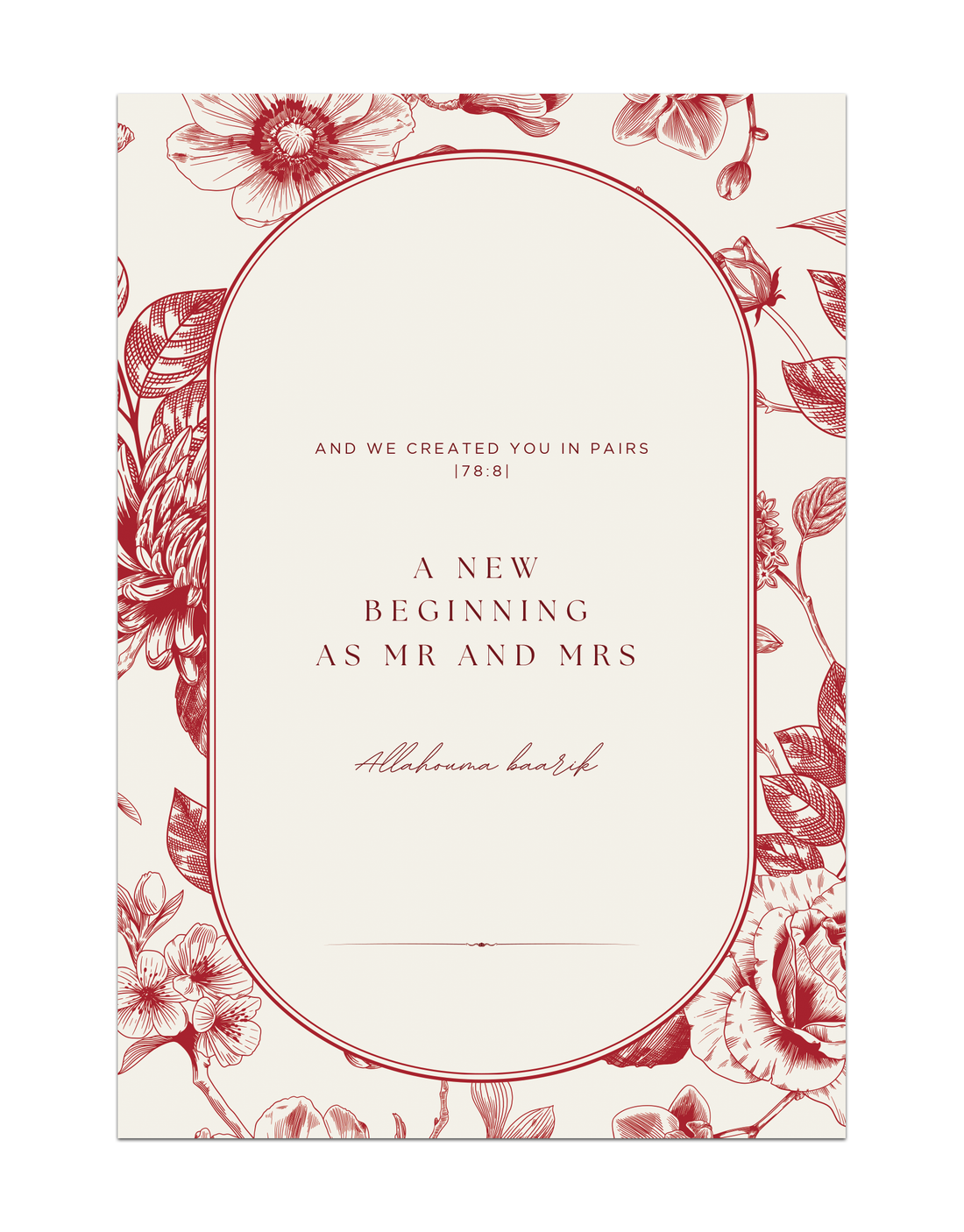 A new beginning as Mr & Mrs