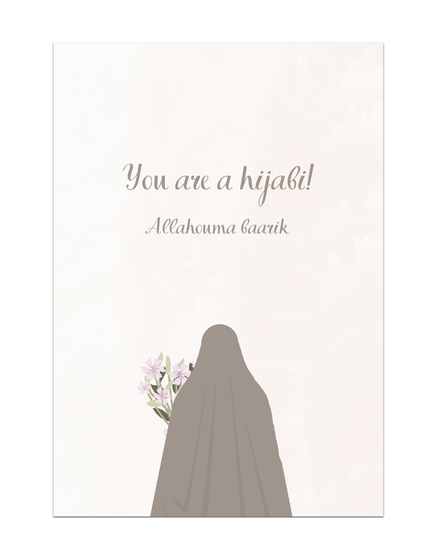 You are a hijabi! Allahouma baarik