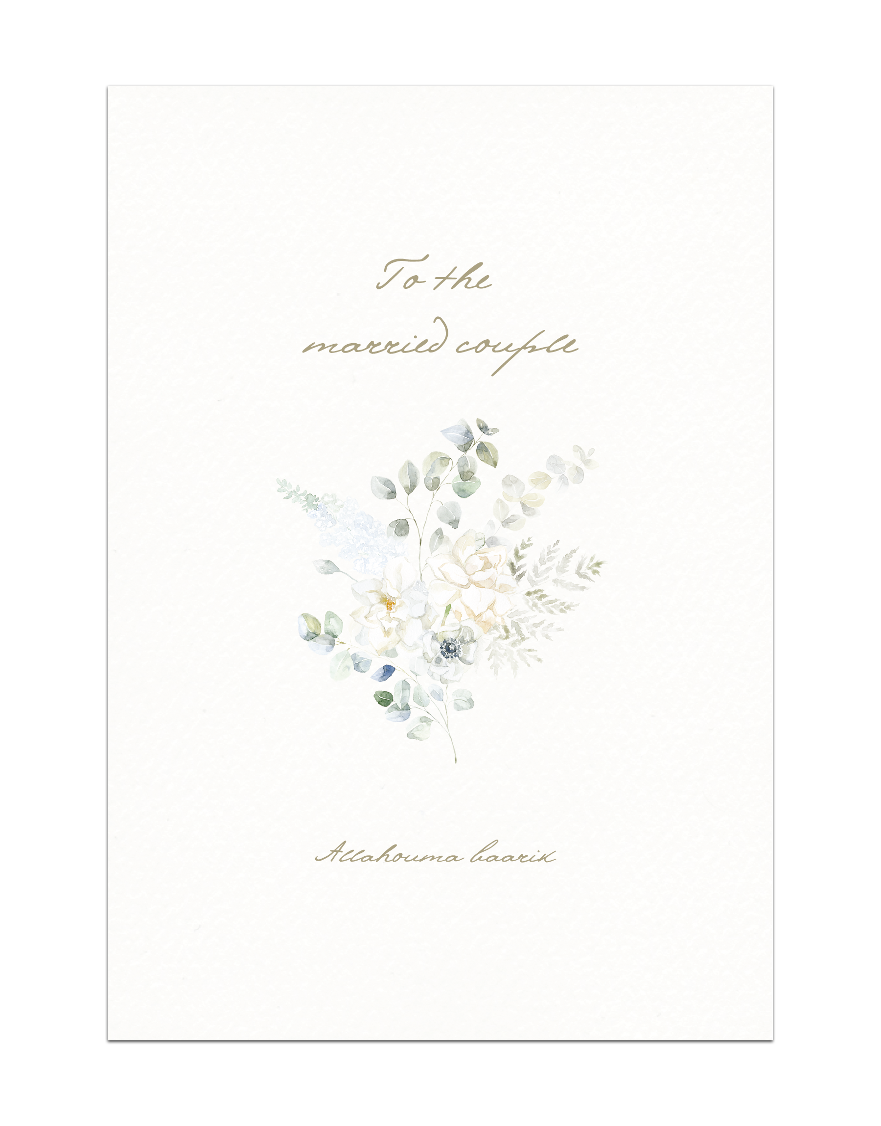 To the married couple