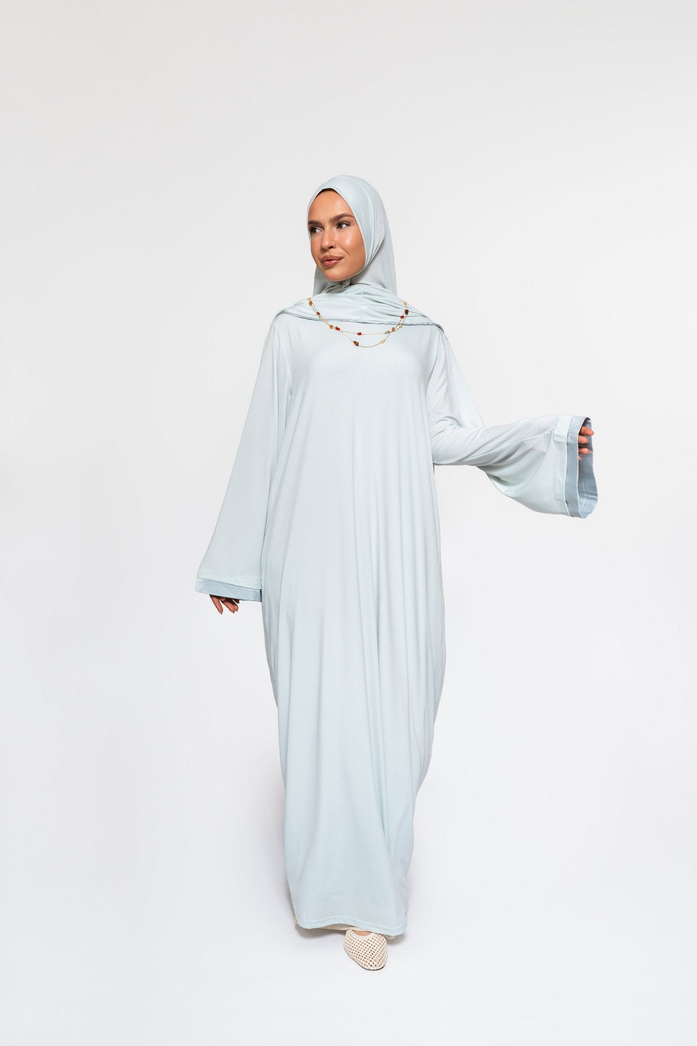 Jersey abaya- en khimaarset | Mint