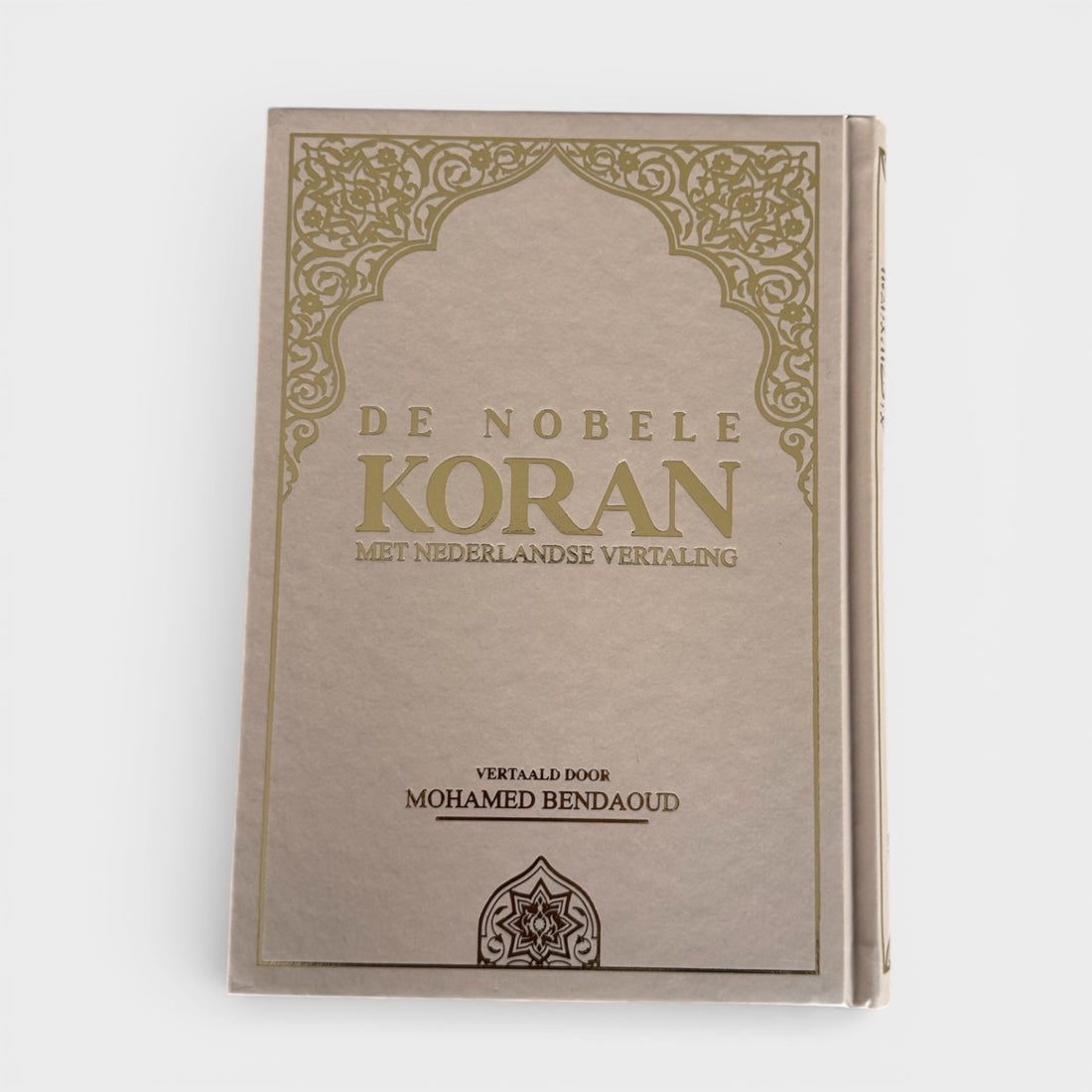 De Nobele Koran met Nederlandse vertaling | Beige