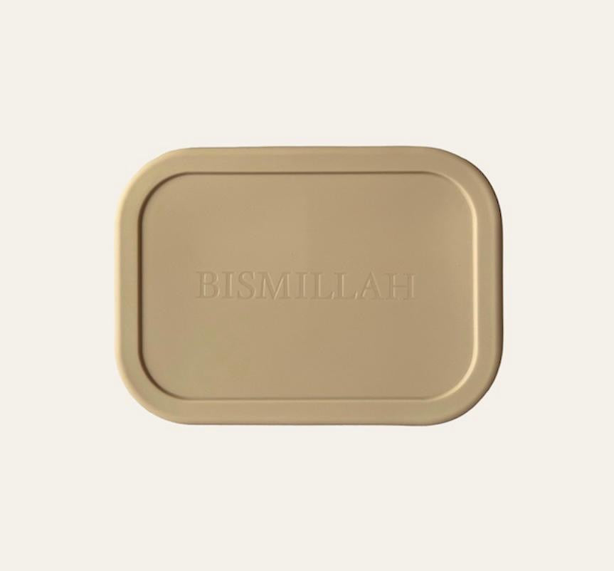 Broodtrommel en drinkfles set | Beige