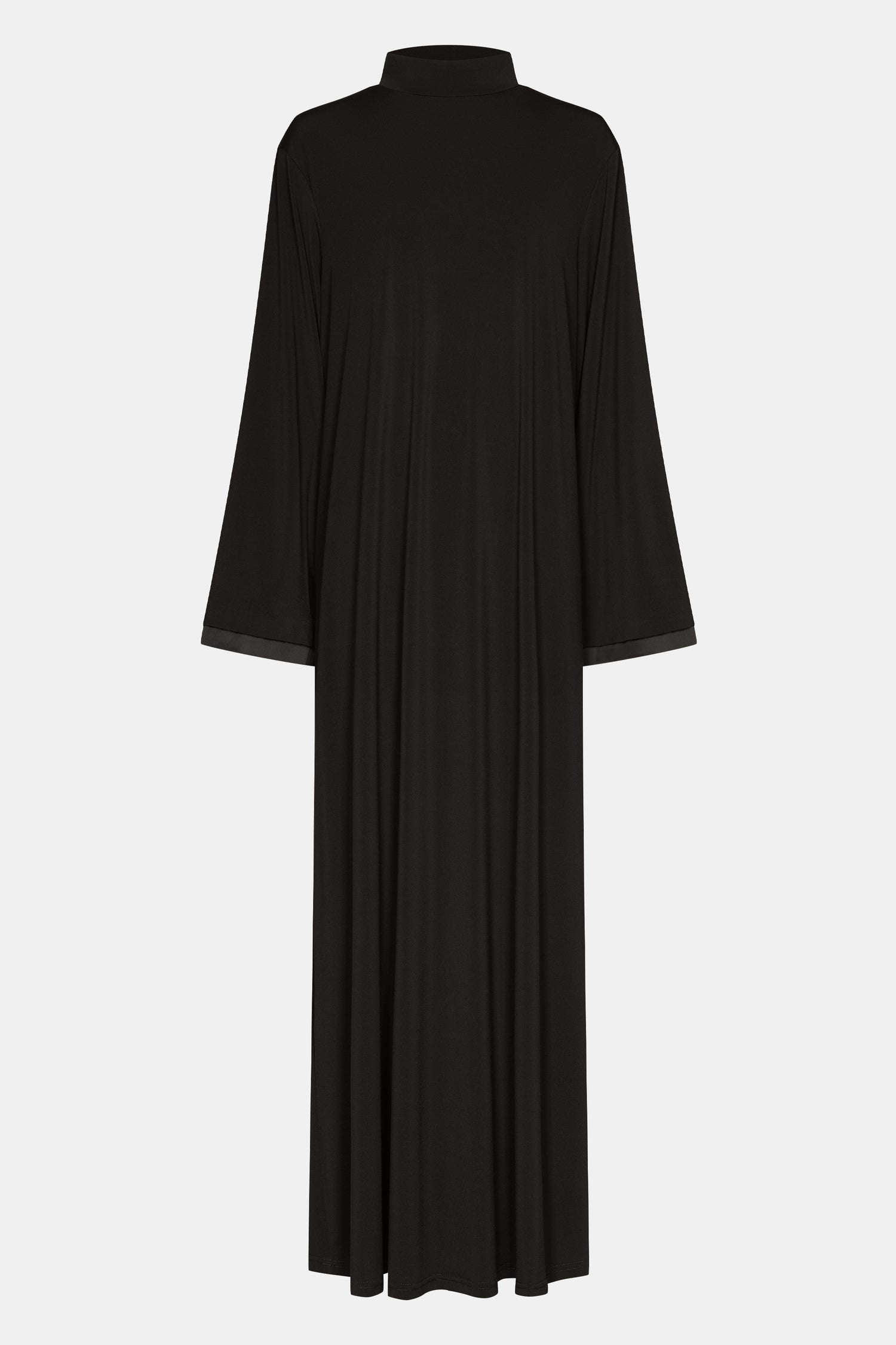 Jersey abaya- en khimaarset | Zwart