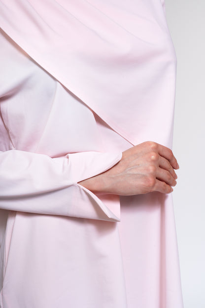Burkini Drape Shoulder | Light Pink