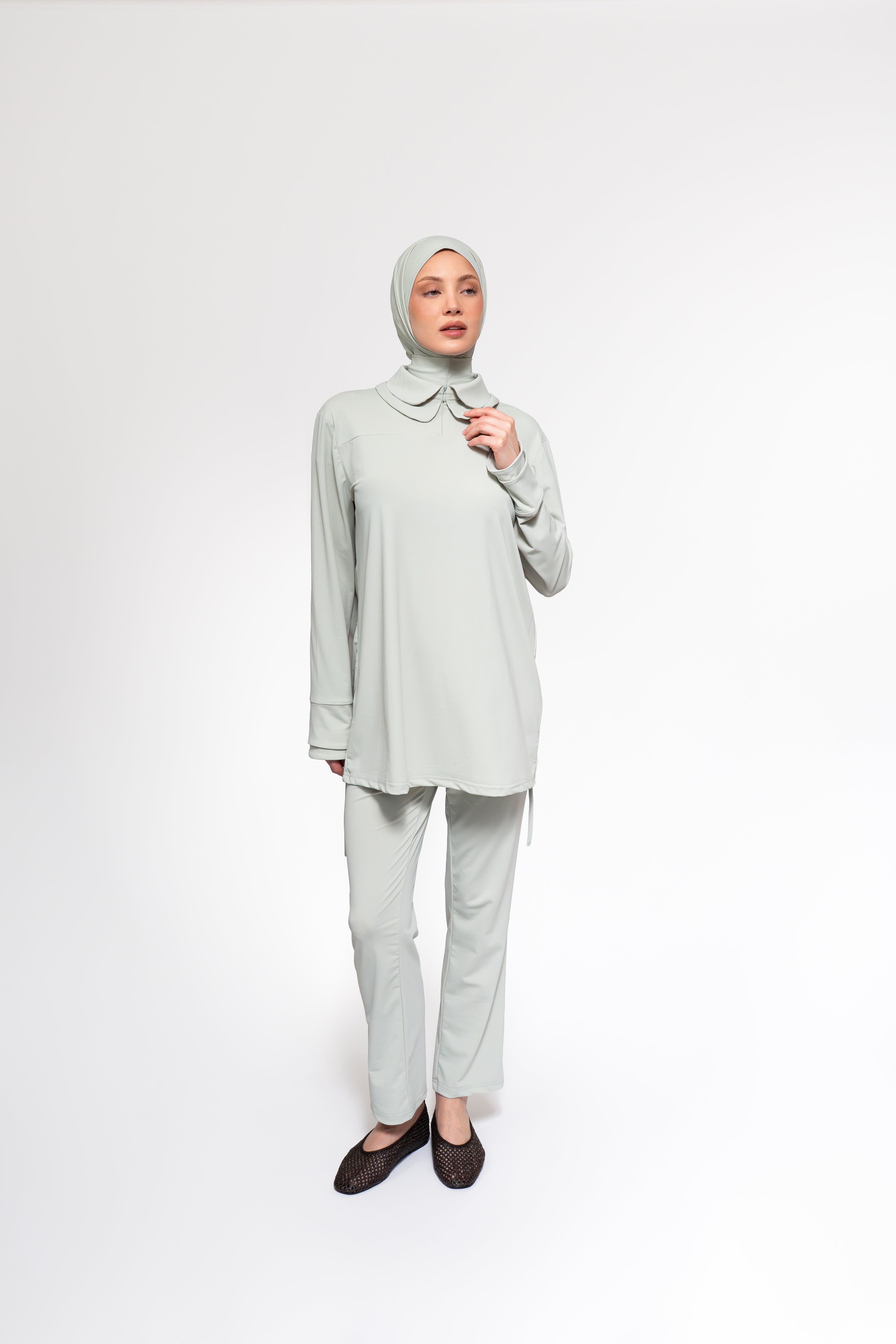 Burkini Cute Sleeve | Sage Green