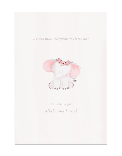 Assalamou alaykoum little one