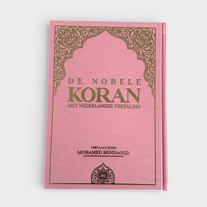 De Nobele Koran met Nederlandse vertaling | Roze