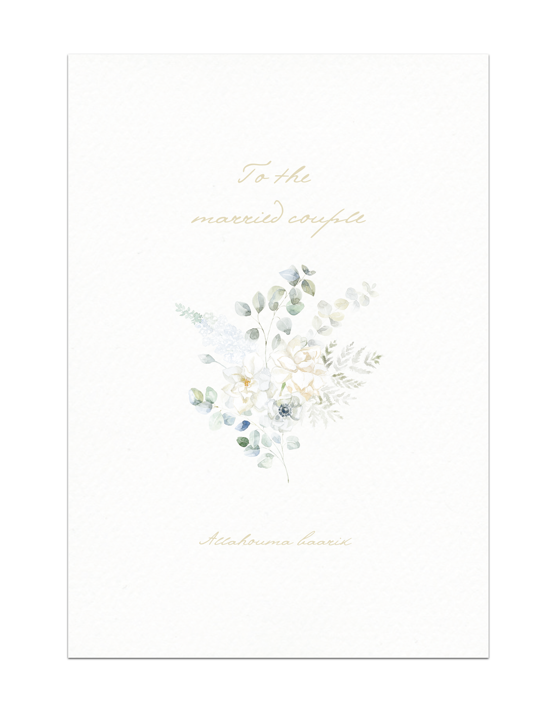 To the married couple