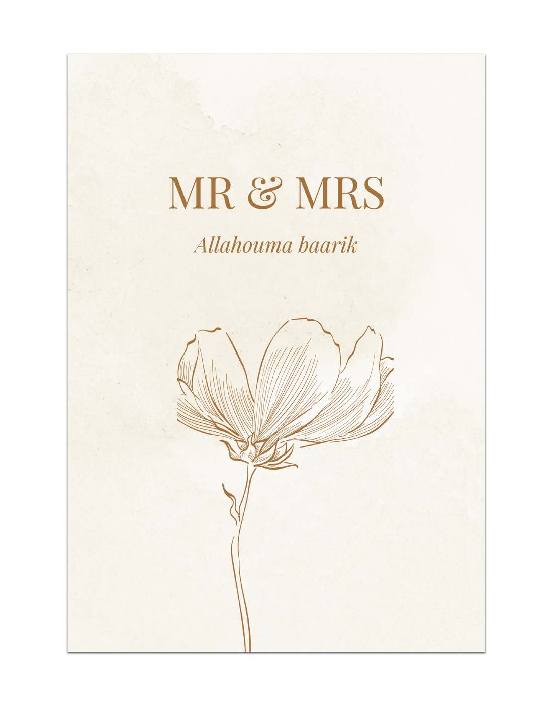 Mr &amp; Mrs Allahouma baarik