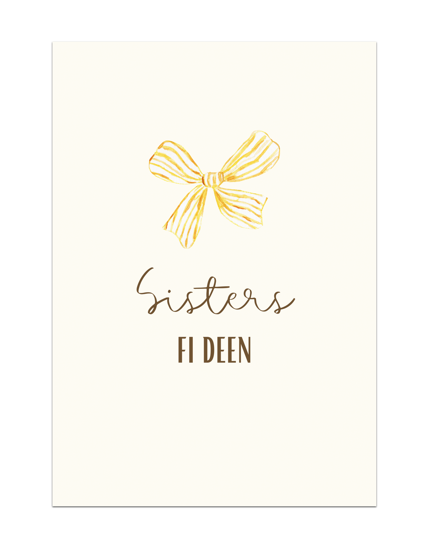Sisters fi deen