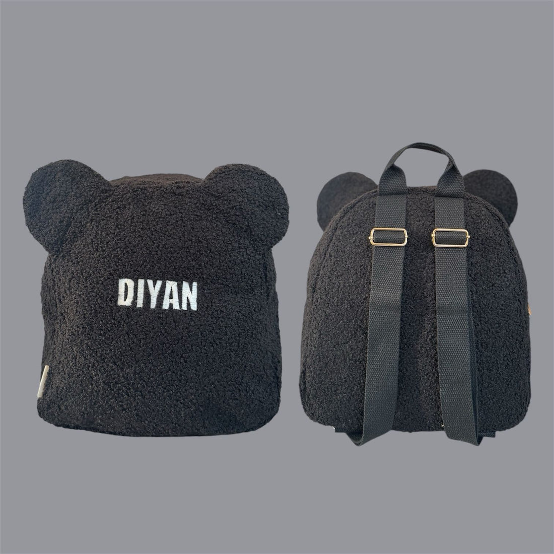 Teddy beer Bag - Black