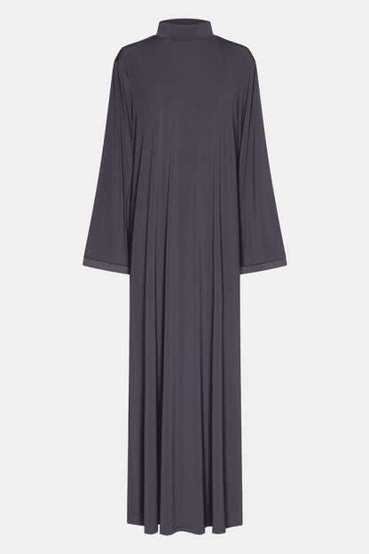 Jersey abaya- en khimaarset | Donkergrijs
