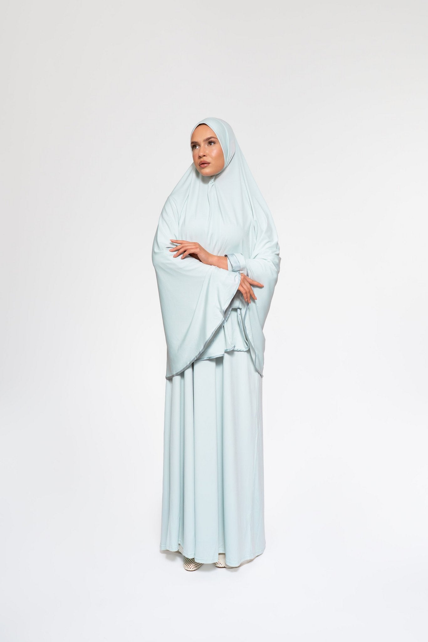 Jersey abaya- en khimaarset | Mint