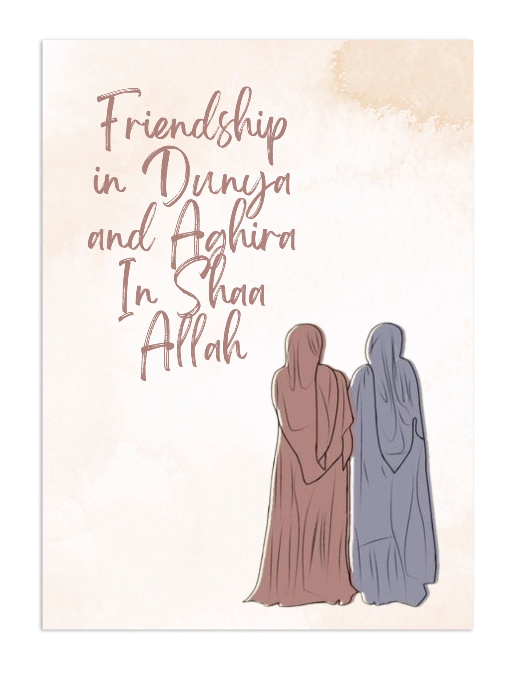 Friendship in Duyna and Aghira In Shaa Allah | Women