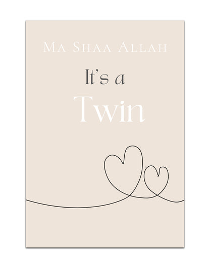 Ma shaa Allah It’s a Twin